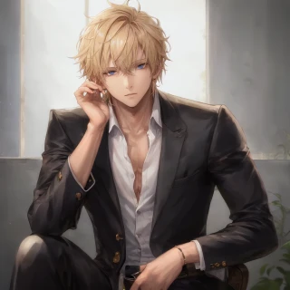 ショートヘア, 何かしらのポーズ, 傑作, イケメン